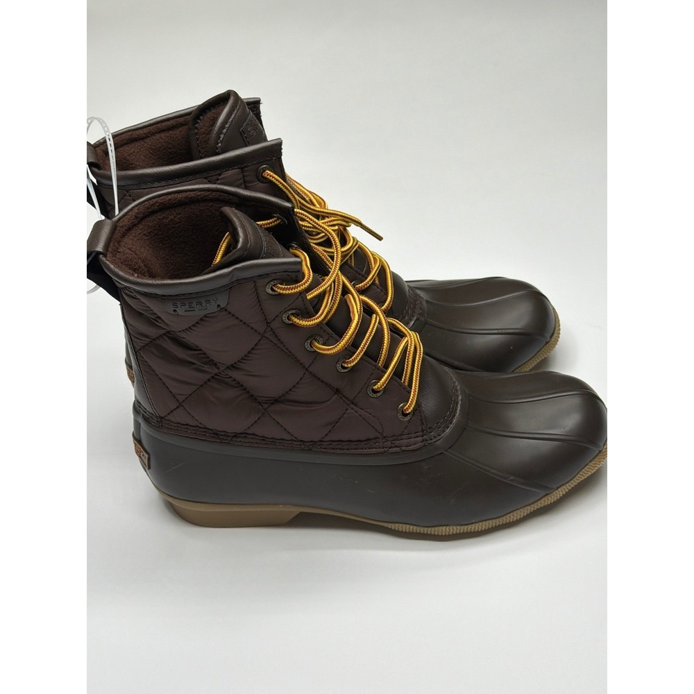 Sperry Men's Top-Sider Saltwater Nylon Brown‎ Duck Boots STS24866 Size 12